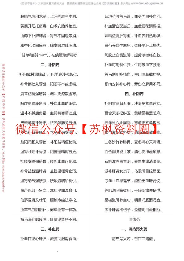 中药学